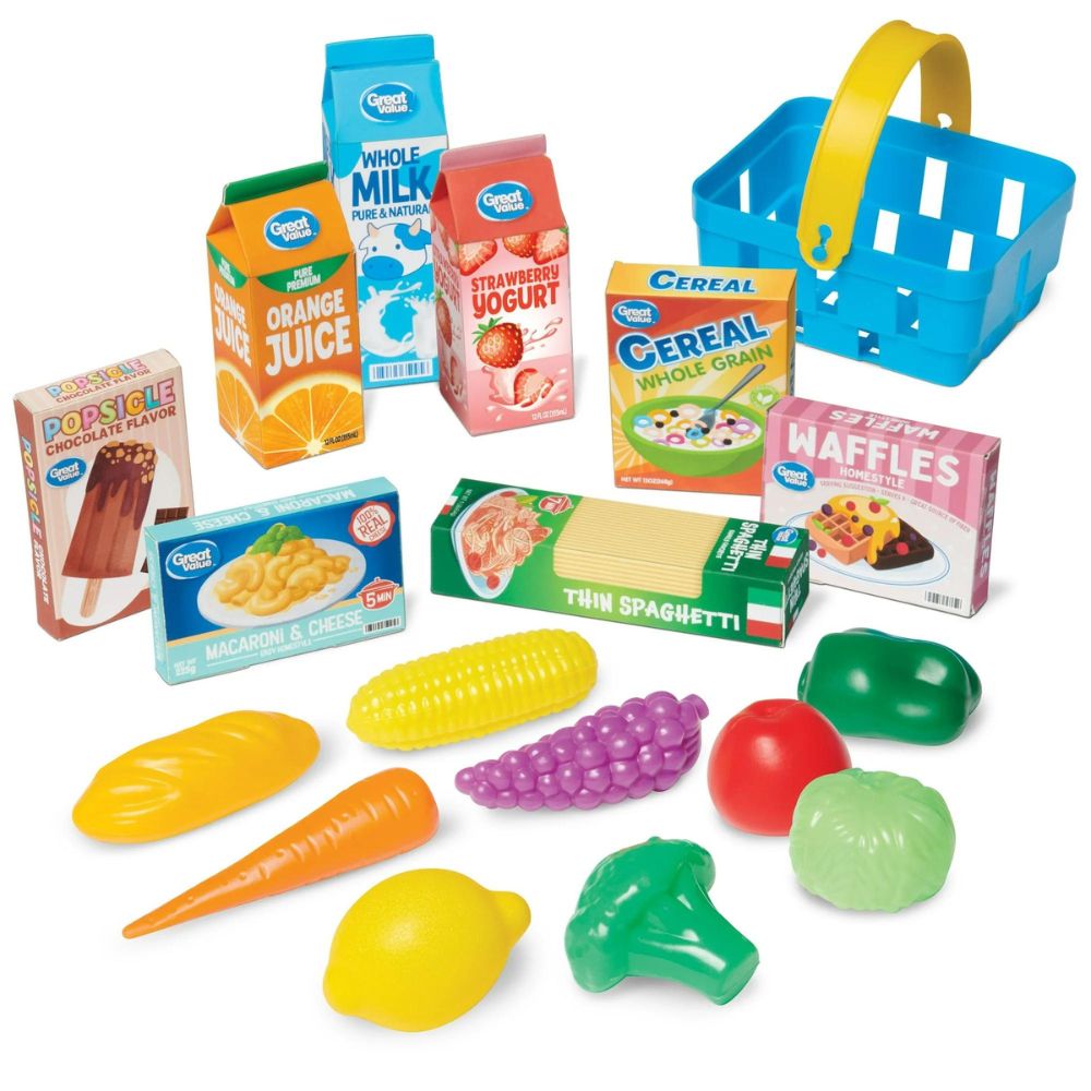 Mini Market Play Set 39 Pieces Kid Connection 3+