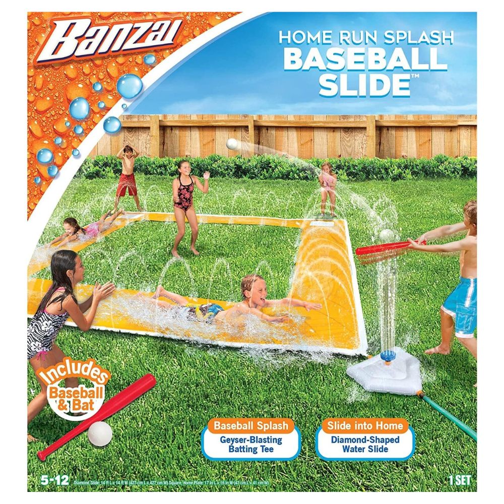 Banzai Home Run Splash Baseball Slide