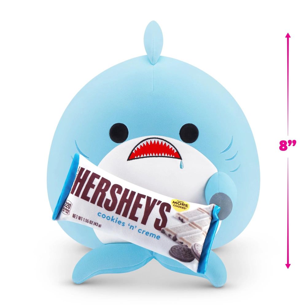 Zuru Snackles Seth Tiburon Peluche Con Hershey's 20.32cm