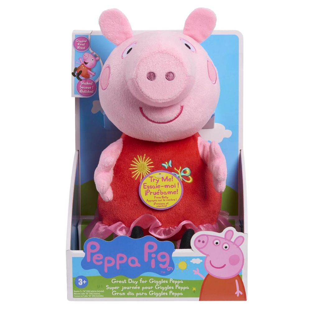 Peluche Peppa Pig Canta y Baila 22.86cm 3+