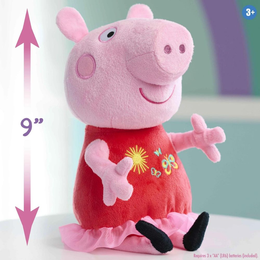 Peluche Peppa Pig Canta y Baila 22.86cm 3+