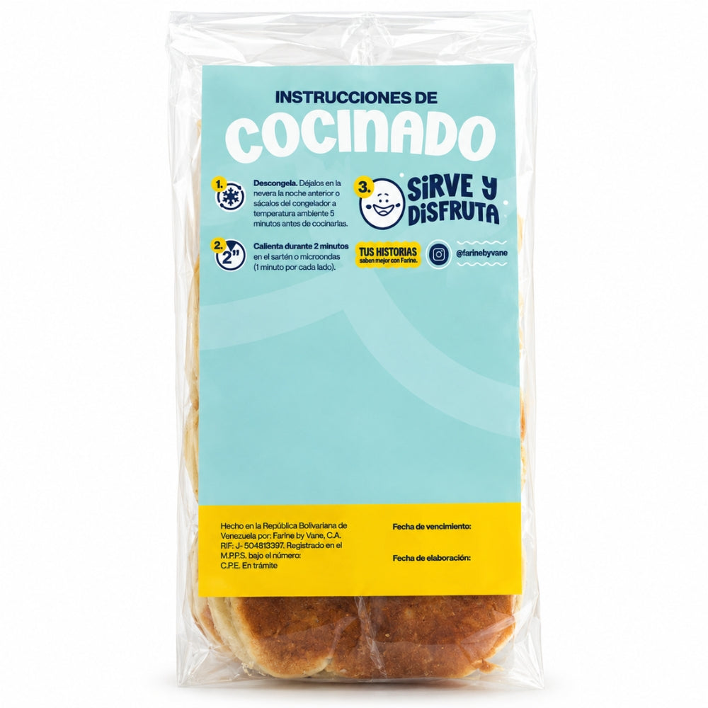 Farine Panquecas Saludables Cambur- Avena 10 Unidades