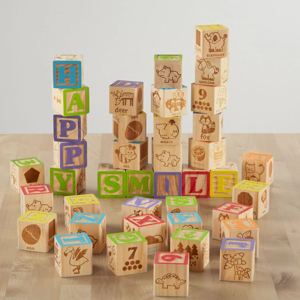 Spark Create Imagine 40 Alphabet Blocks 18m+