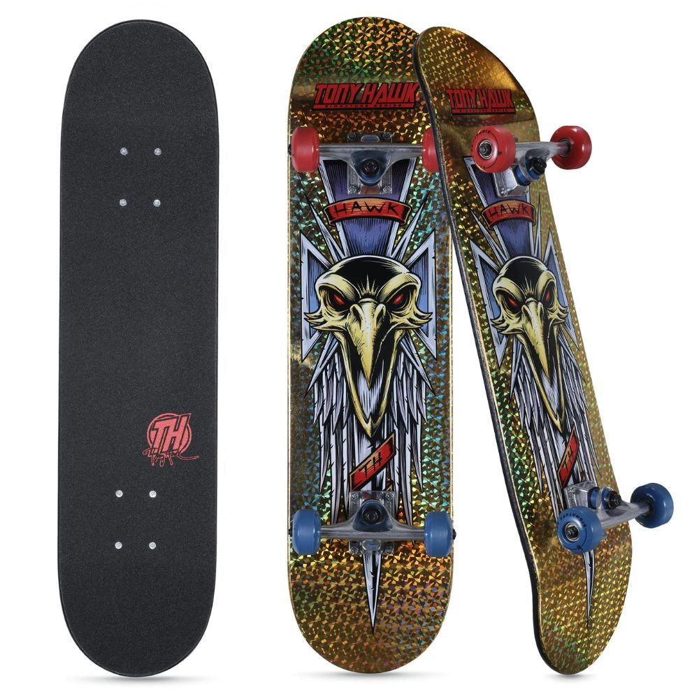 Patineta Tony Hawk Crystal Metallic TH Board 31"