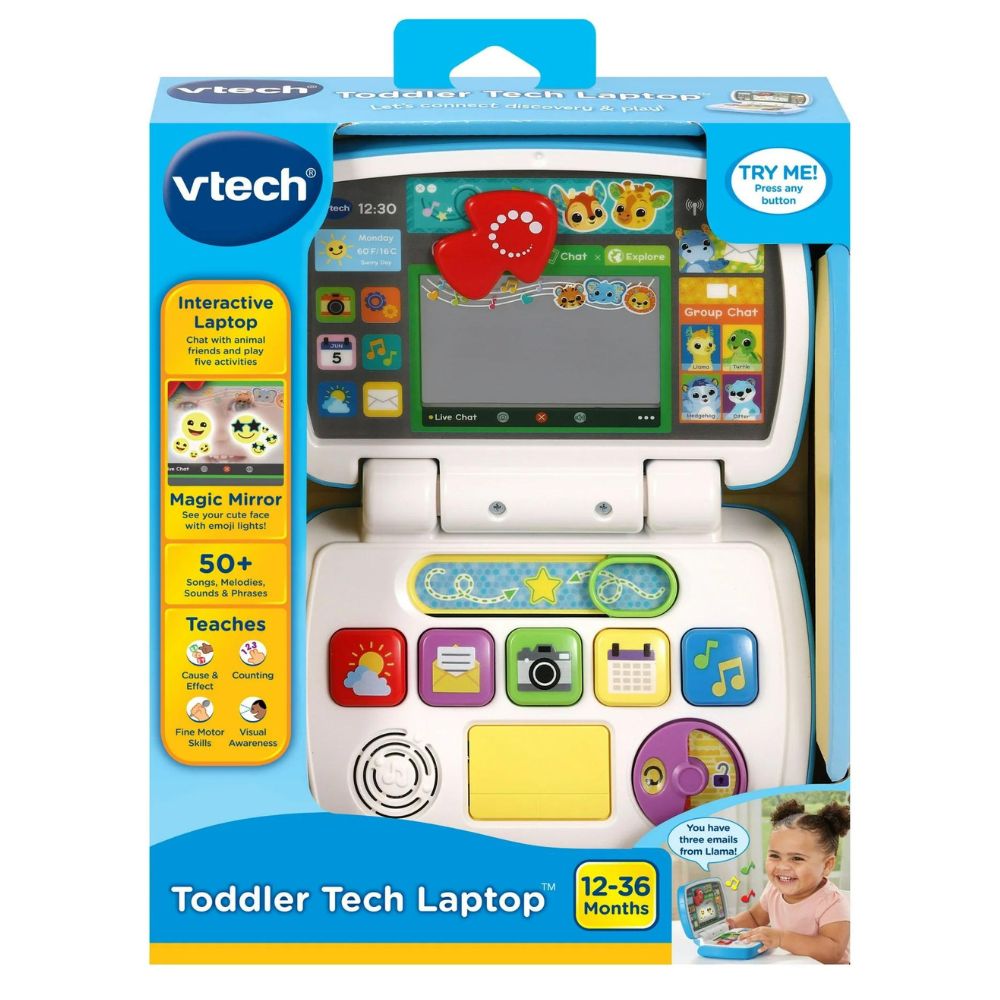 Vtech Toddler Tech Laptop 12-36 Months