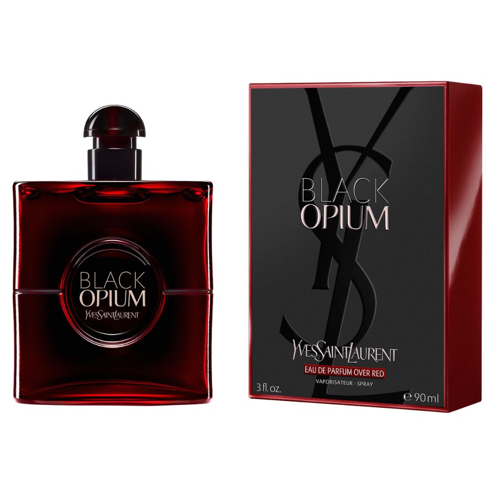 Yves Saint Laurent Black Opium Eau de Parfum Over Red For Woman 90ml