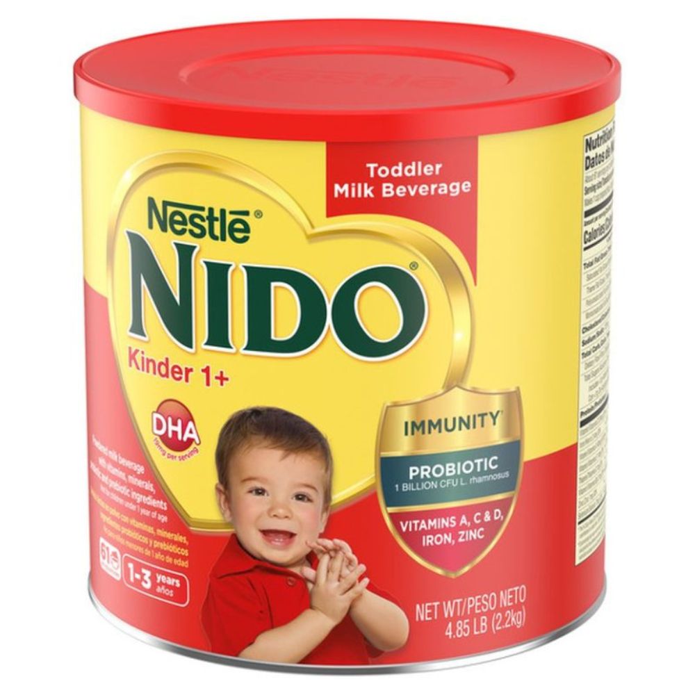 Leche en Polvo Nido Nestle Kinder+1 1 a 3 años 2.2kg