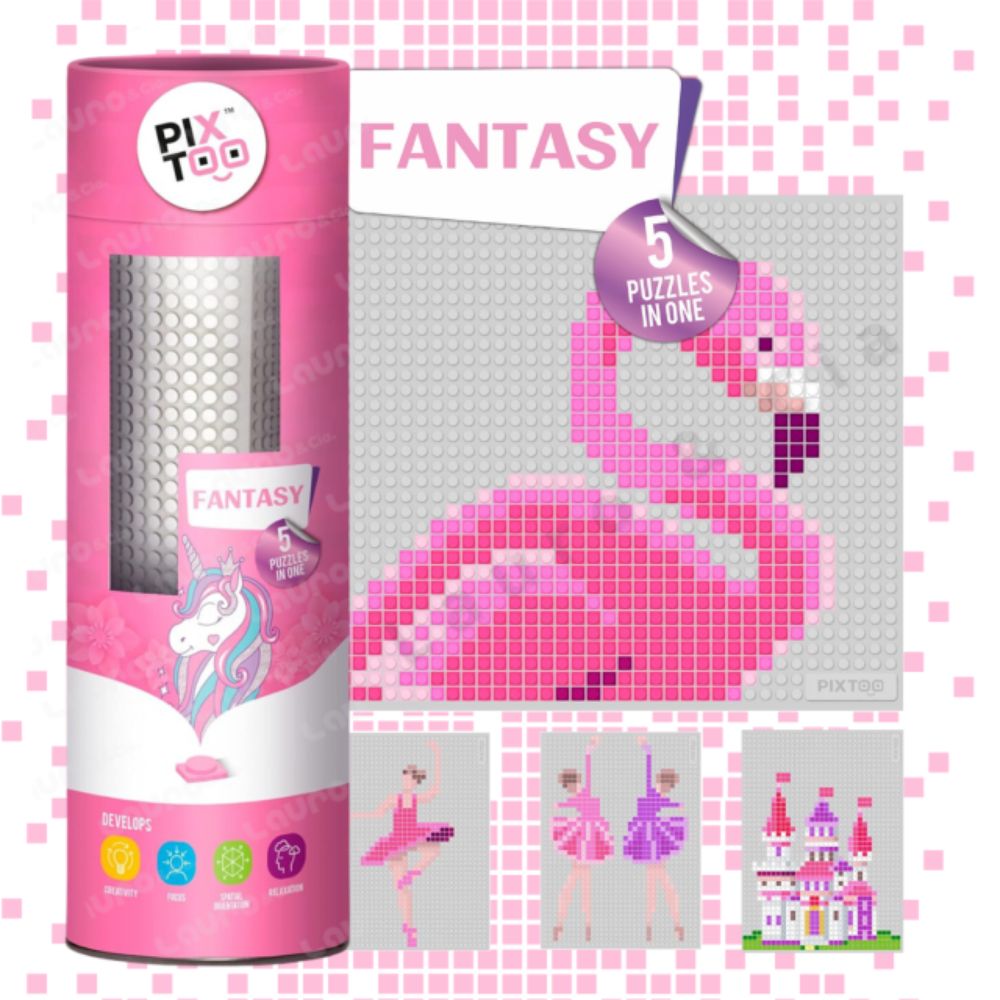 Pixtoo Wild Fantasy Rompecabezas a Base de Pixeles +7