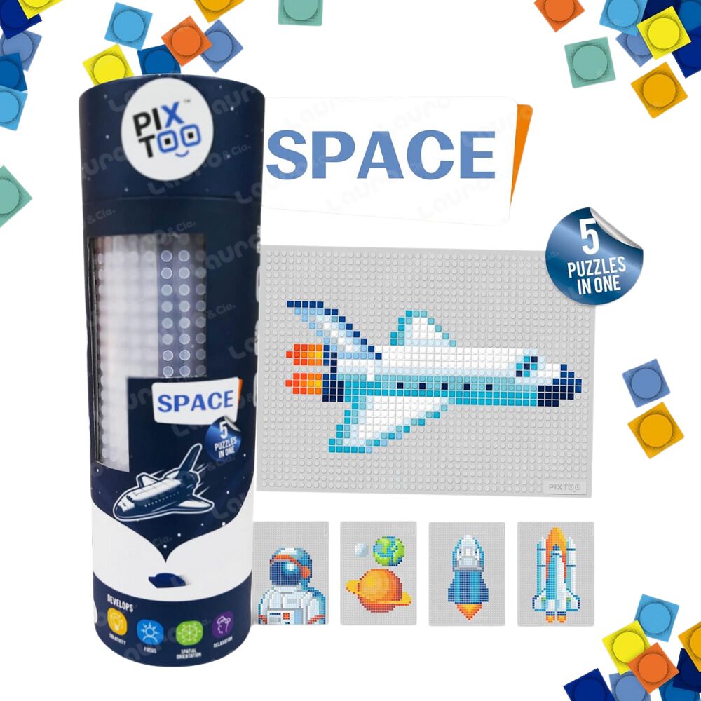 Pixtoo Wild Space Rompecabezas a Base de Pixeles +7