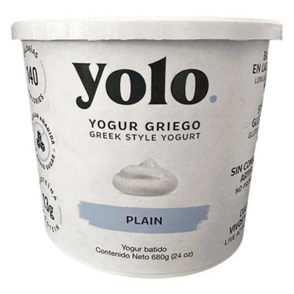 Yogurt Griego Yolo Plain 680 gr