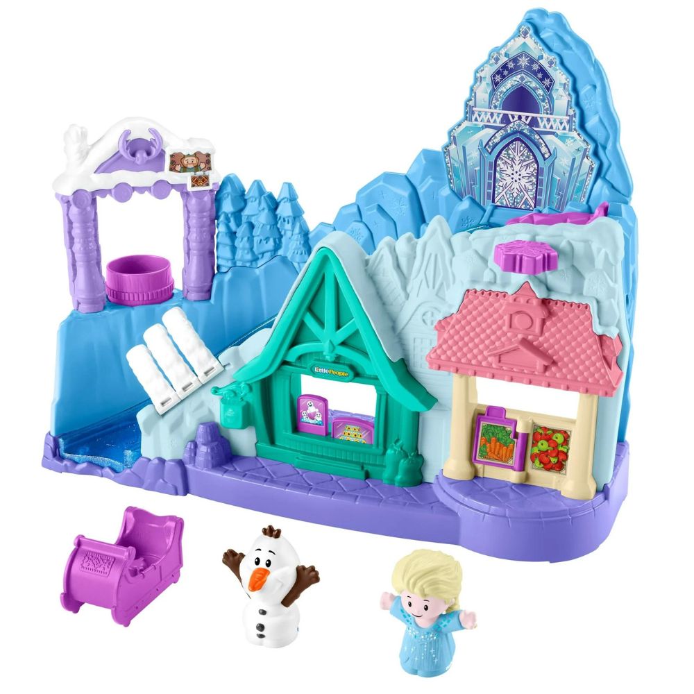 Fisher-Price Frozen Little People Arendelle Sledding Adventures