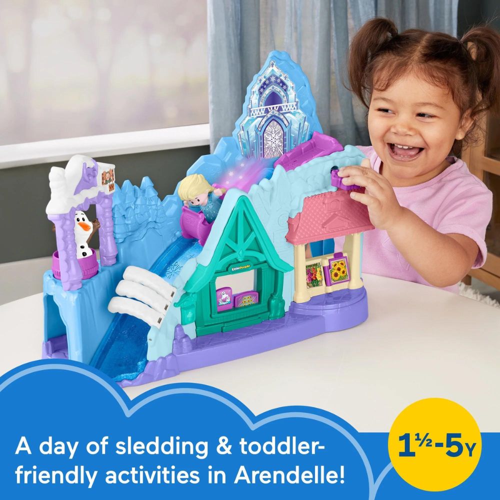 Fisher-Price Frozen Little People Arendelle Sledding Adventures