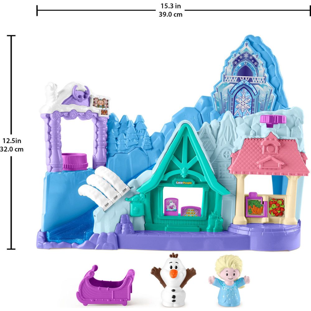 Fisher-Price Frozen Little People Arendelle Sledding Adventures