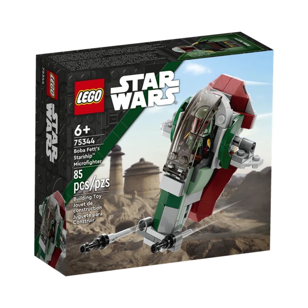 Lego Star Wars Boba Fettʼs Starship Microfighter 85 Piezas