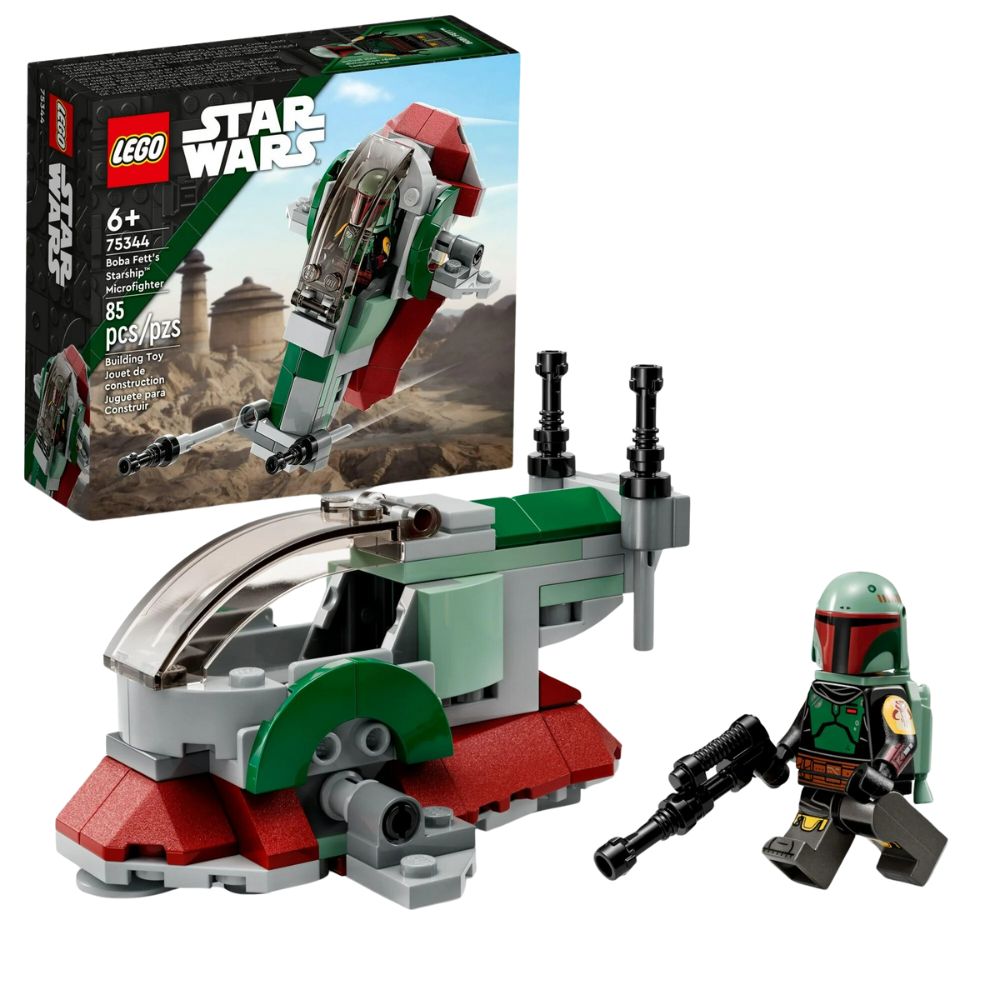 Lego Star Wars Boba Fettʼs Starship Microfighter 85 Piezas