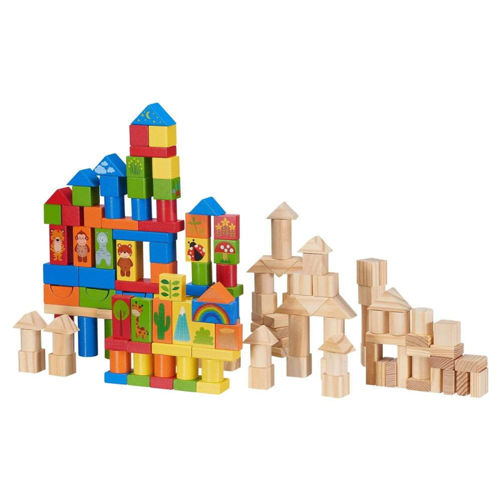 Spark Create Imagine Wooden Blocks 152Pieces 24m+