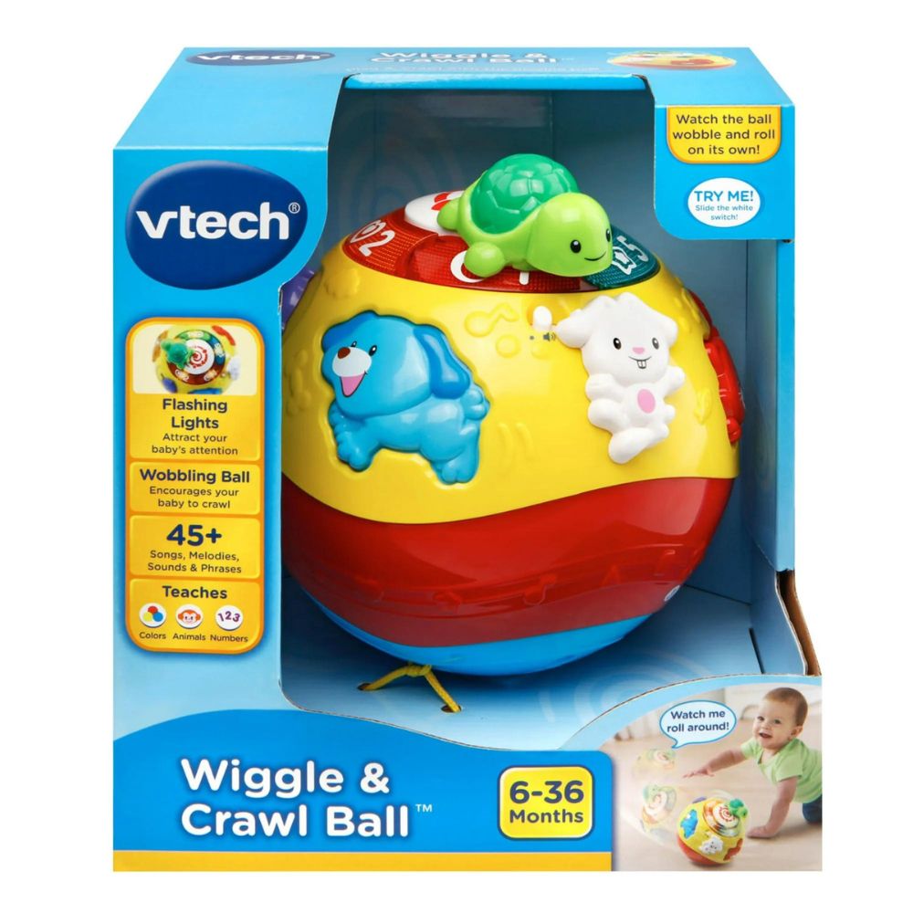 Vtech Zoo Wiggle & Crawl Ball 6-36 Months