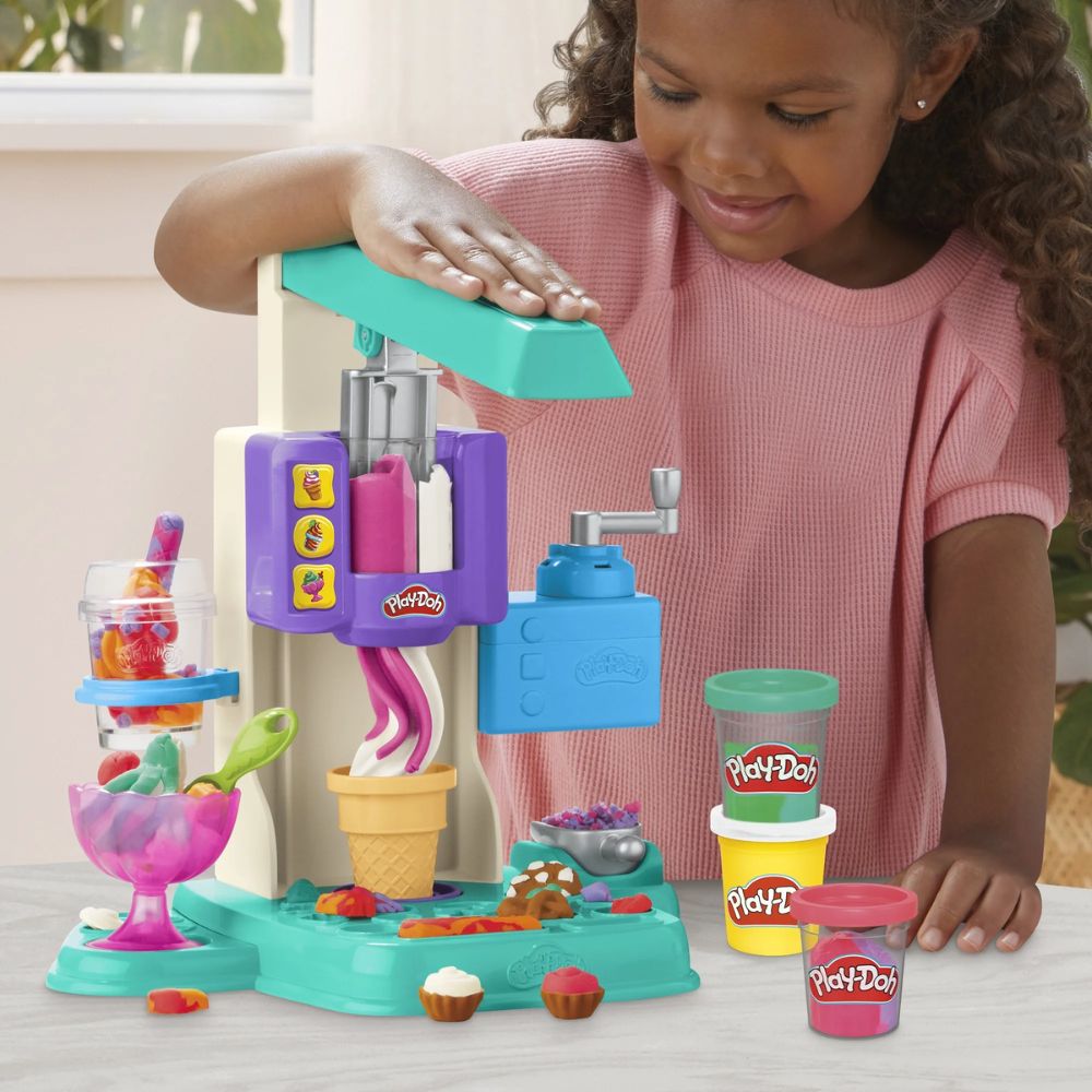 Play-Doh Heladería Multicolor 5 Plastilinas Surtidas +3