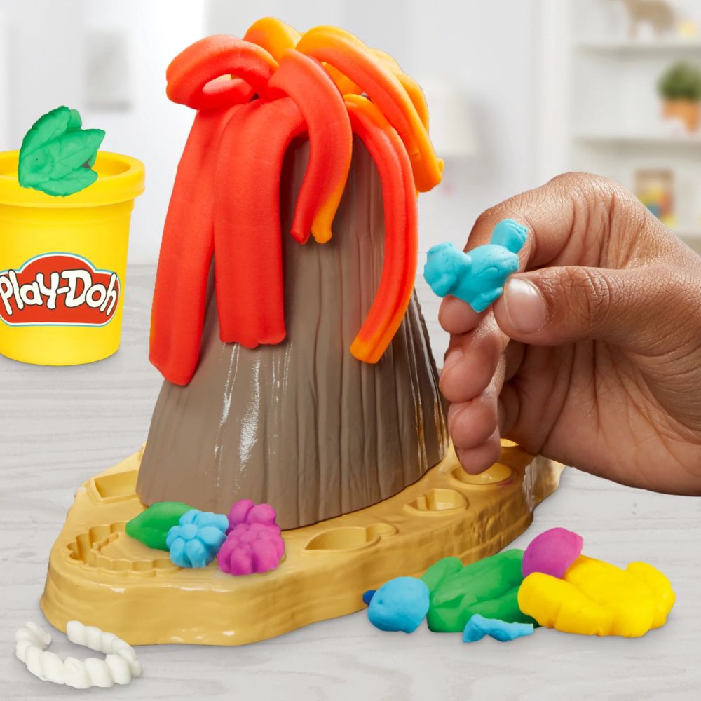 Hasbro Play-Doh Volcano Treasure Adventure 3+