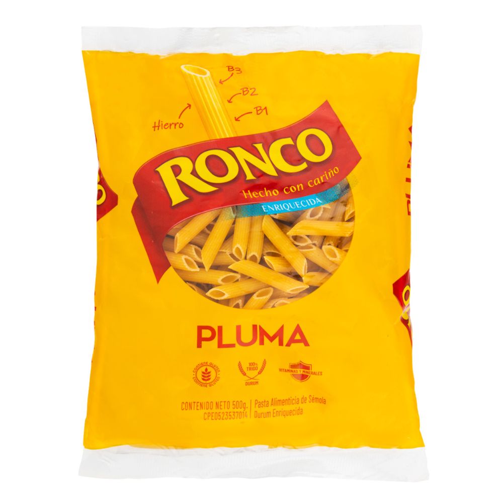 Pasta Ronco Jet Pluma 500g