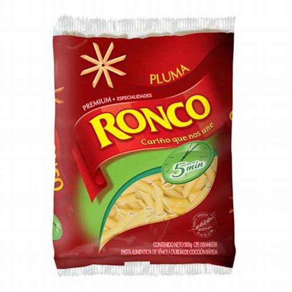 Pasta Ronco Pluma 500g