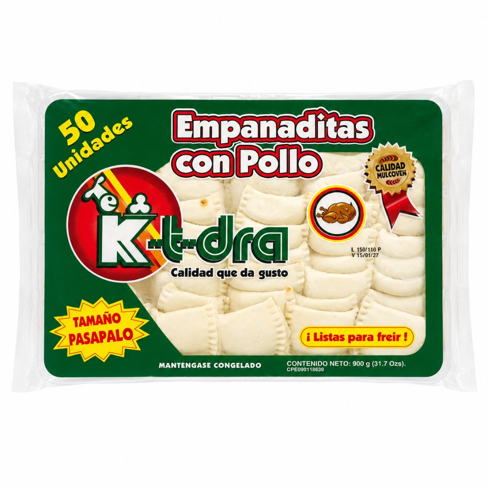 K-Tdra Empanaditas Pollo x 50 Unidades