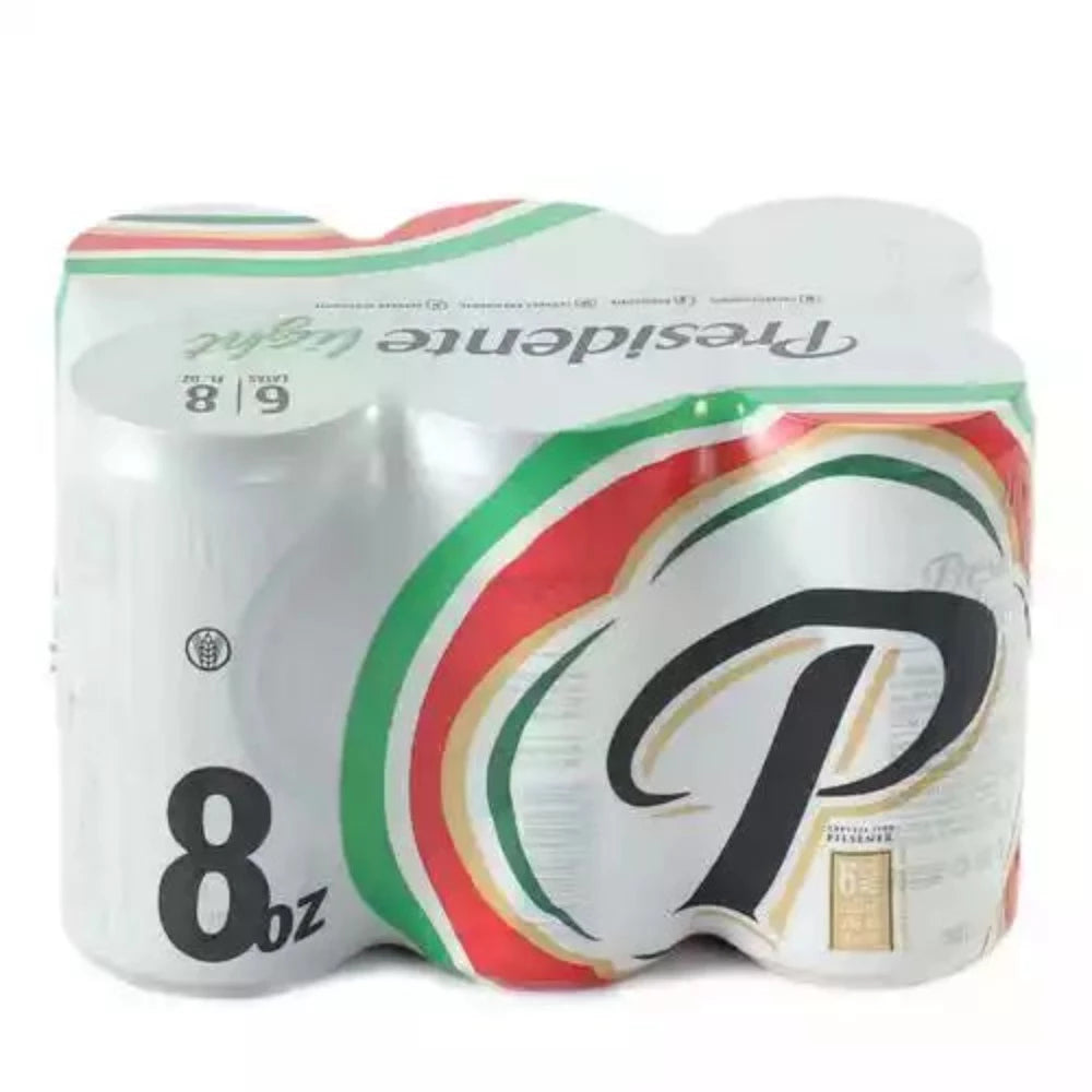 Cervezas Presidente Light 6 Unidades 236ml c/u