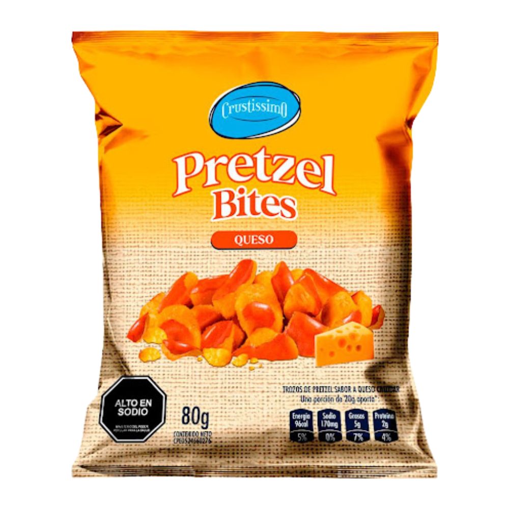 Crustissimo Pretzel Queso 80gr