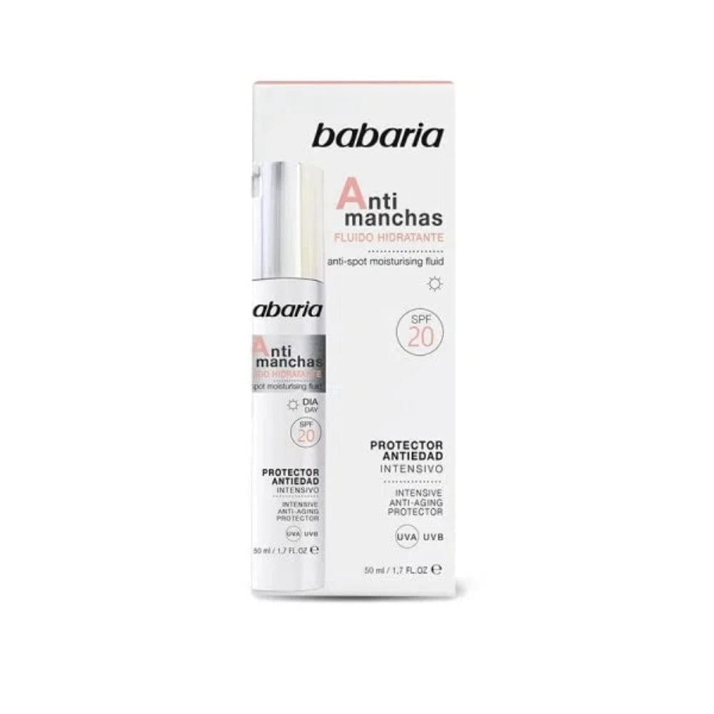 Babaria Hidratante Anti Manchas Protector Antiedad Intensivo 50ml