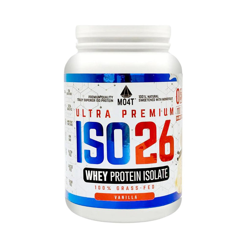 MO4T Proteina Premium ISO26 Vainilla 1.6 LB