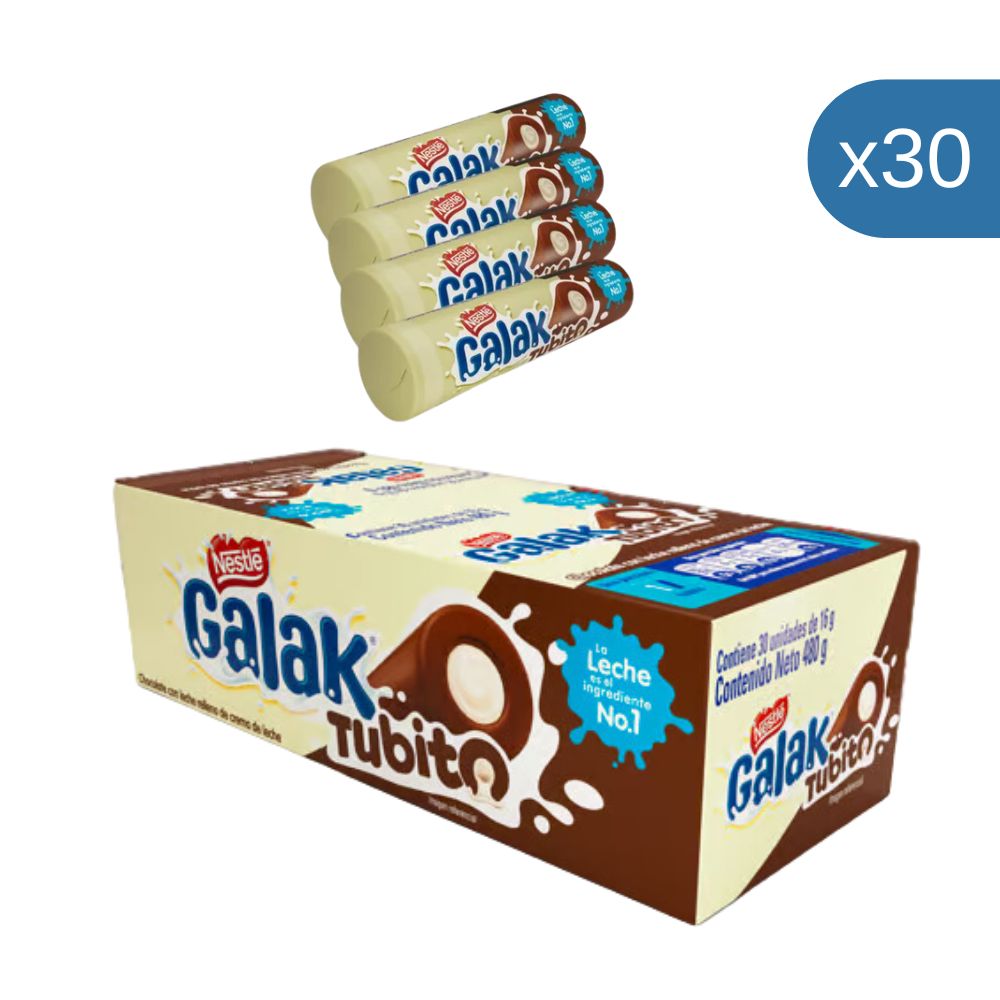 Savoy Chocolate Galak Tubito 16gr 30 und