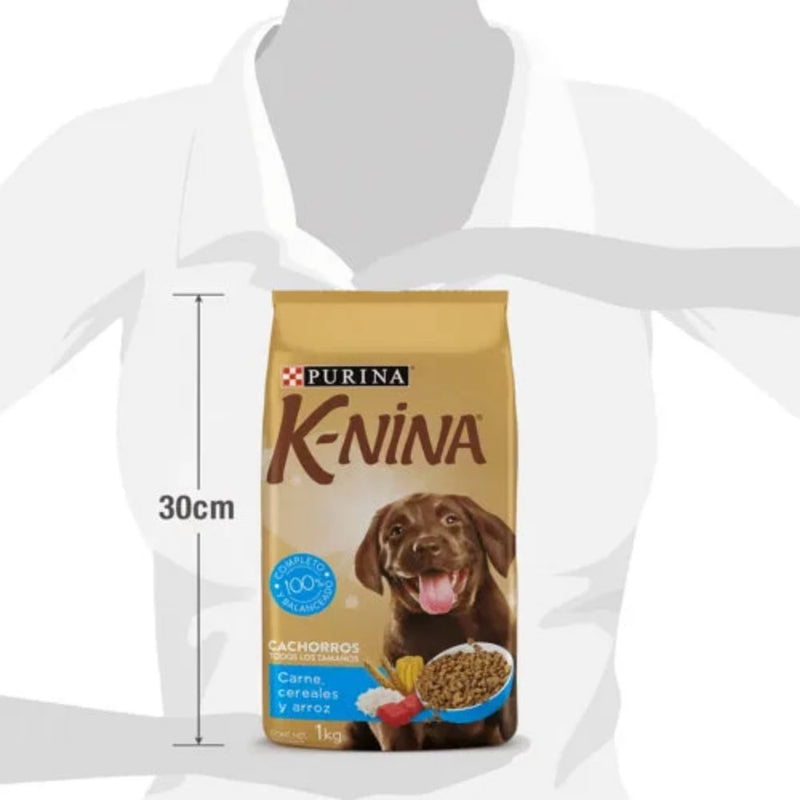 Purina K-Nina Cachorro Carne Cereales y Arroz 1kg
