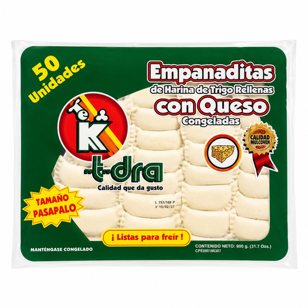 K-Tdra Empanaditas Queso x 50 Unidades