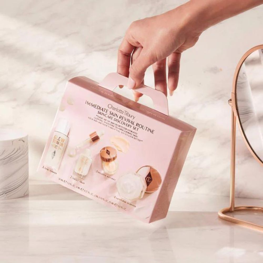 Charlotte Tilbury Immediate Skin Revival Routine Skincare Discovery Set 4Und