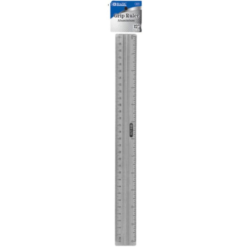 Regla de Metal Grip Ruler  30cm