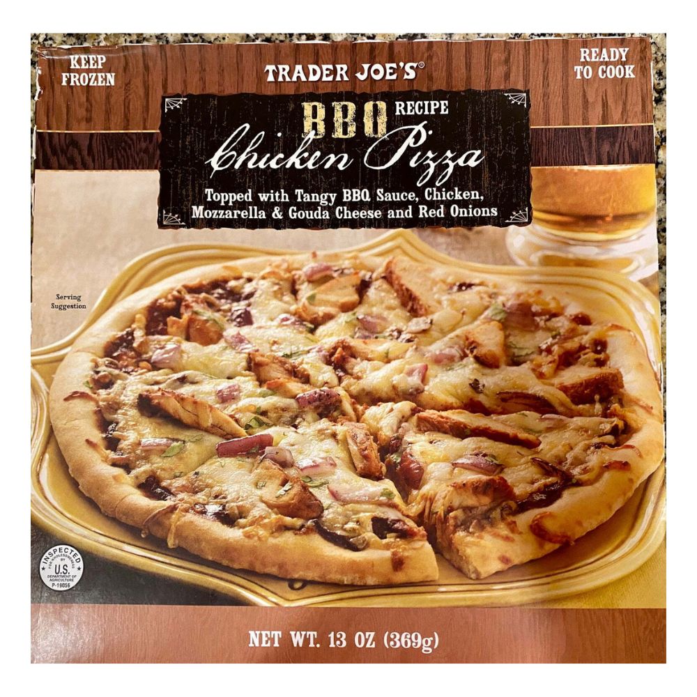 Trader Joe's BBQ Chicken Pizza 369gr