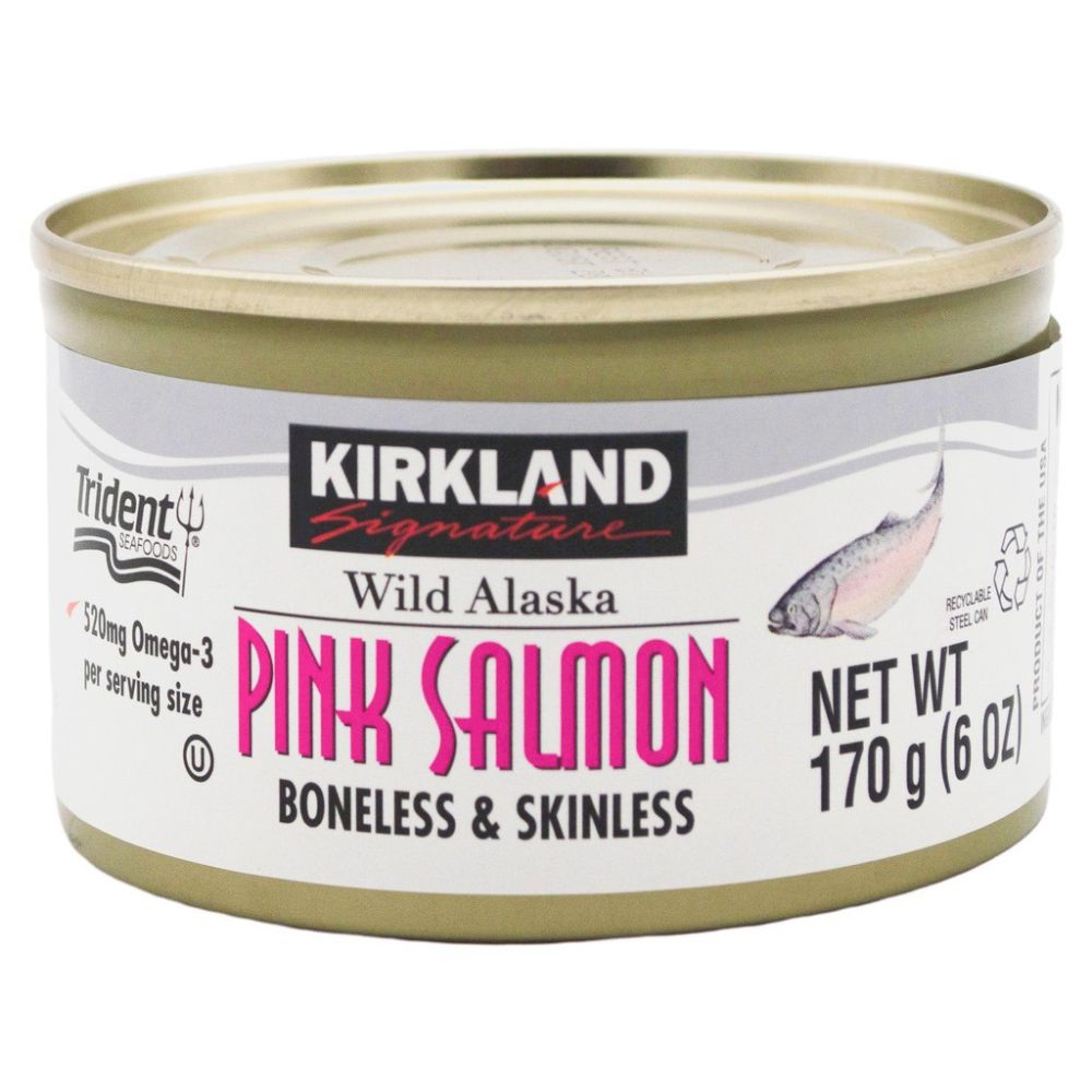 Kirkland Pink Salmon Boneless & Skinless 170 Gr