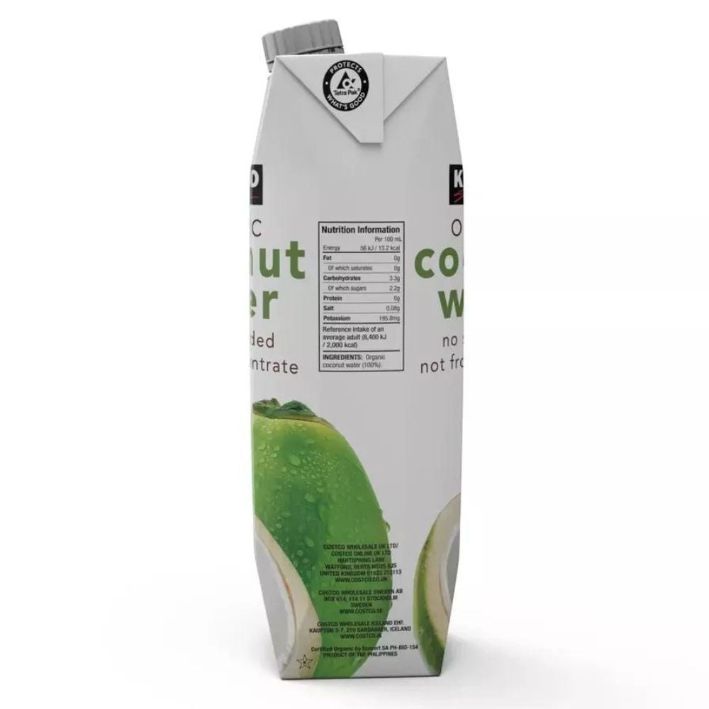 Kirkland Organic Coconut Water 1 L