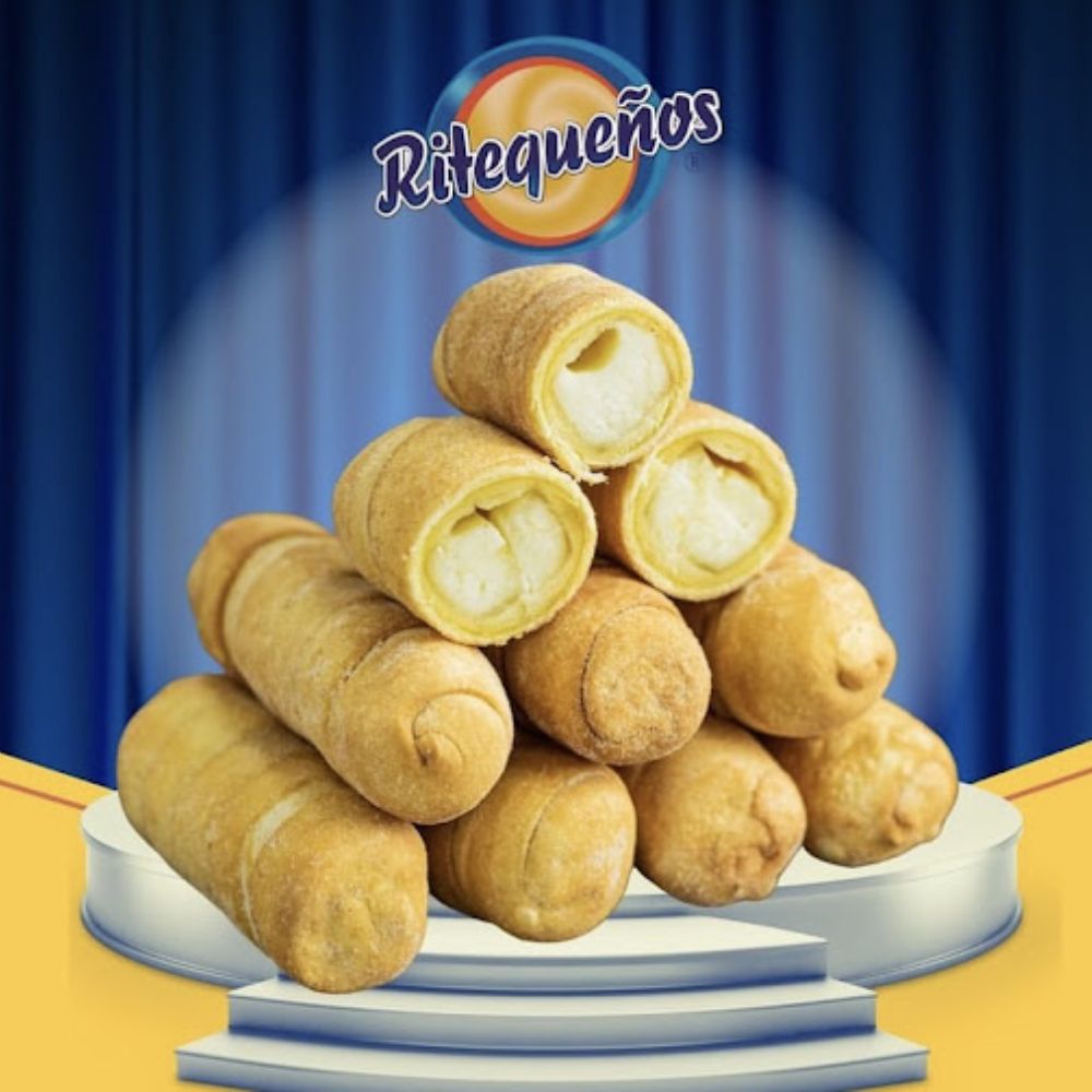 Tequeños Semi-Hojaldrados Ritequeños Rellenos de Queso 15 Und