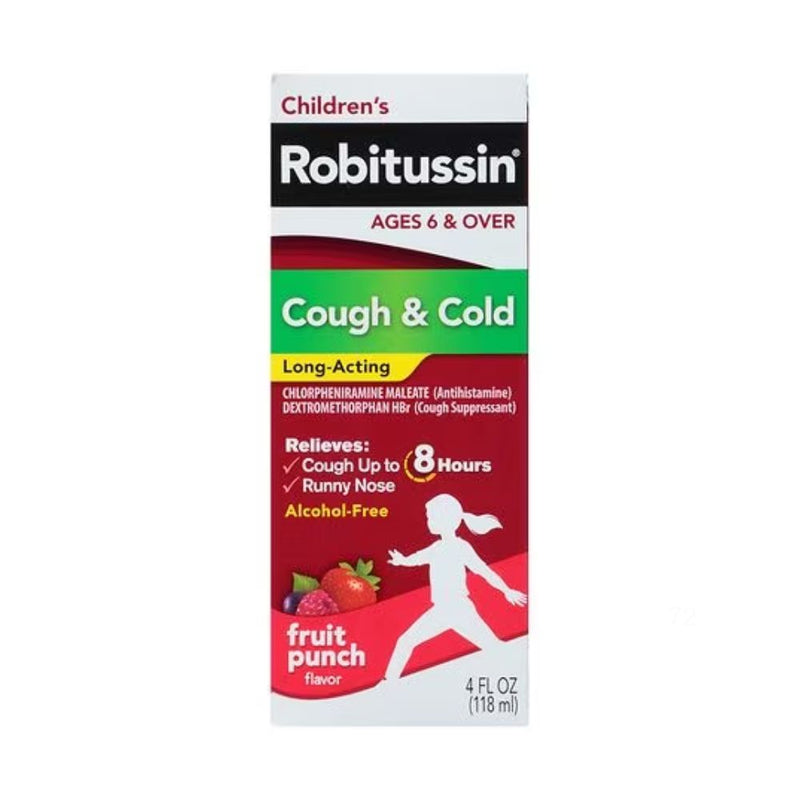 Robitussin Children´s Cough & Cold Long-Acting 118ml