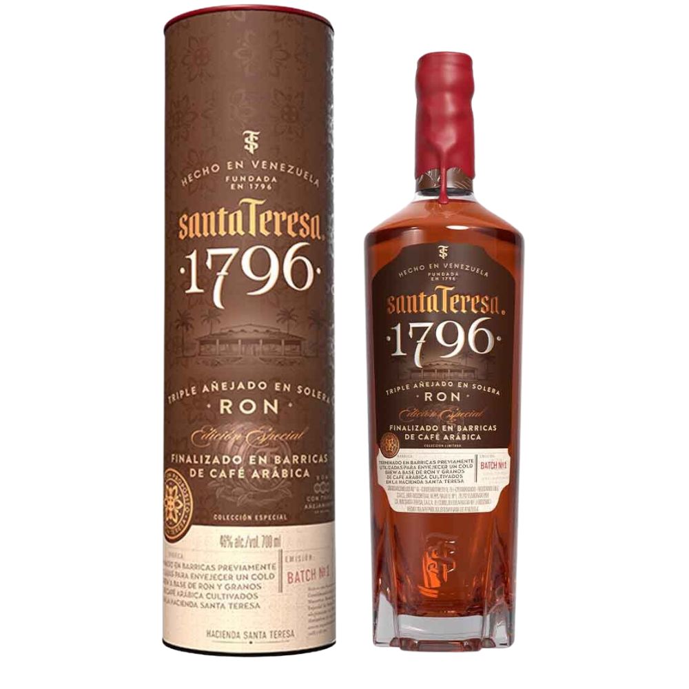 Ron Santa Teresa 1796 Añejado en Barricas de Café Arábica 750ml