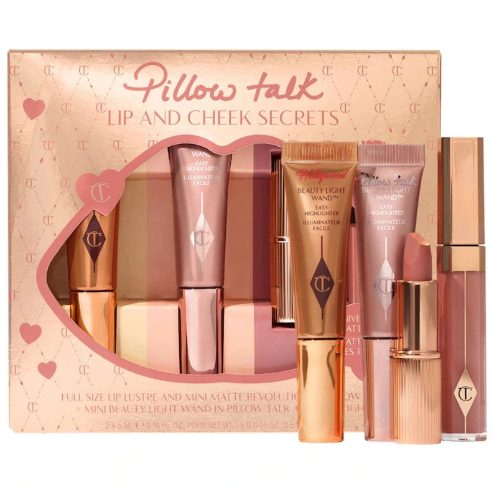 Charlotte Tilbury Pillow Talk Set Beautifying 4 Und Lip And Cheek Secrets