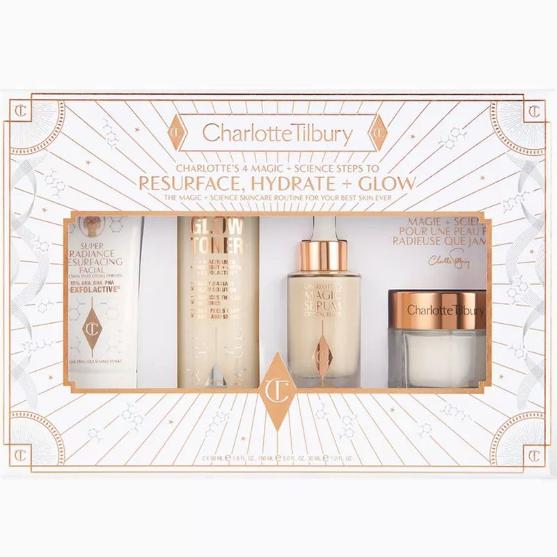 Charlotte Tilbury Charlotte´s 4 Magic + Science Steps To Resurface, Hydrate + Glow