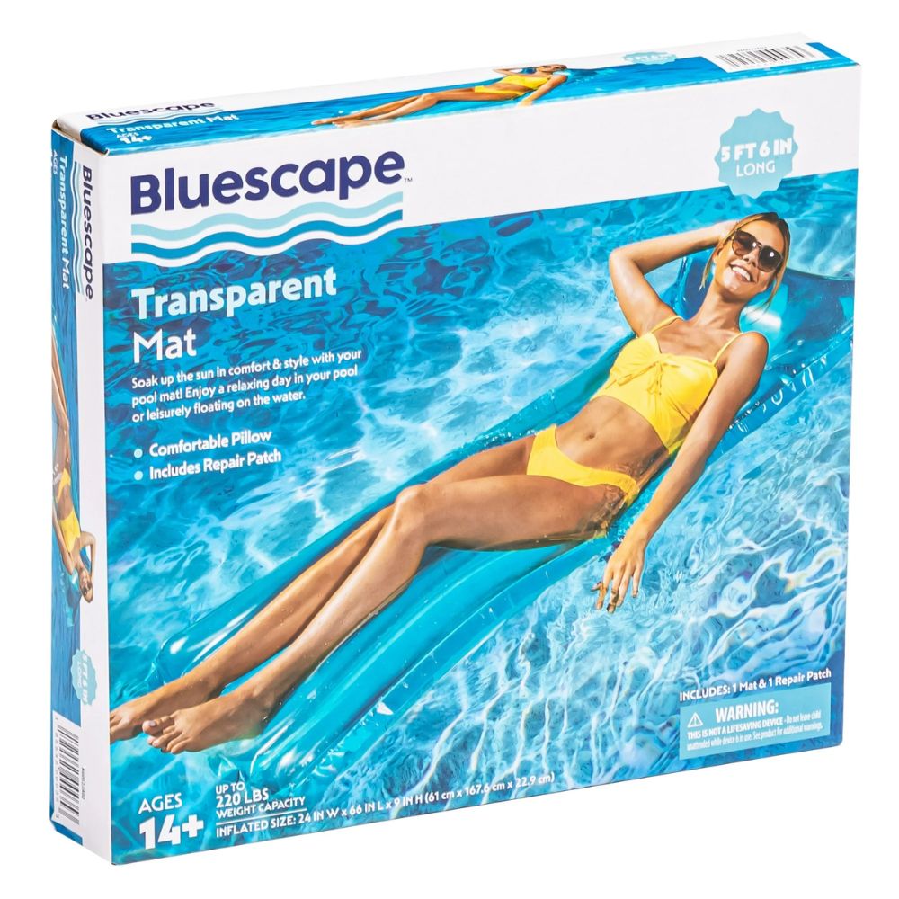 Bluescape Transparent Mat 61cm x 167.6cm + 22.9cm