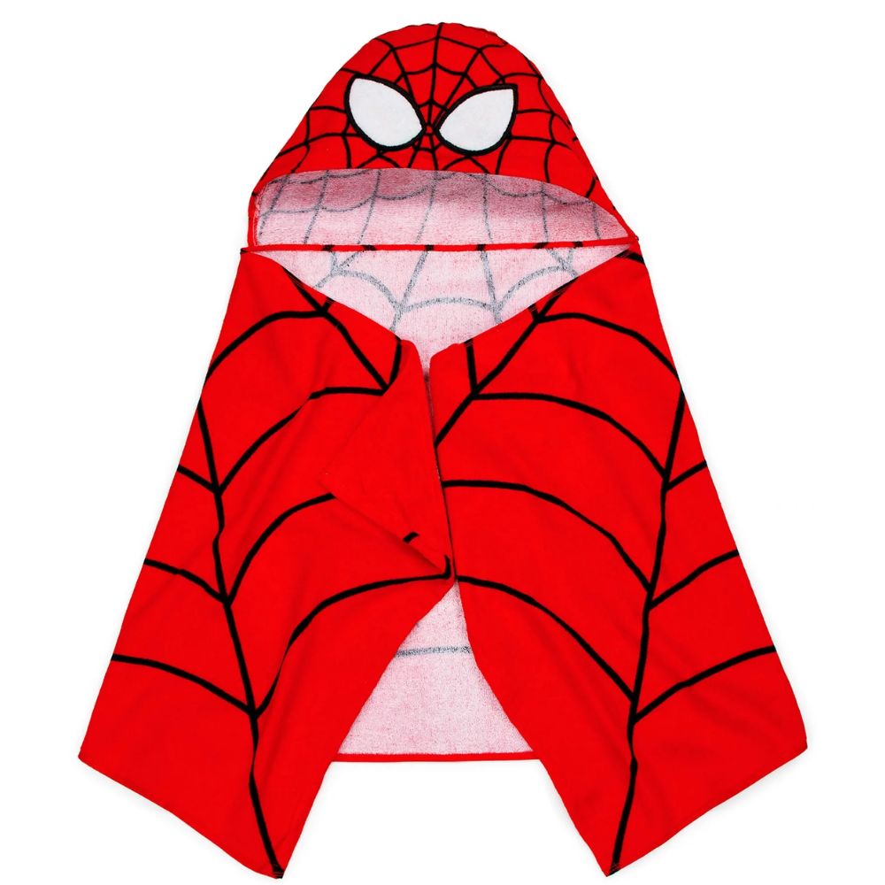 Hooded Towel 100% Algodon Spider Man 55cm x 130cm