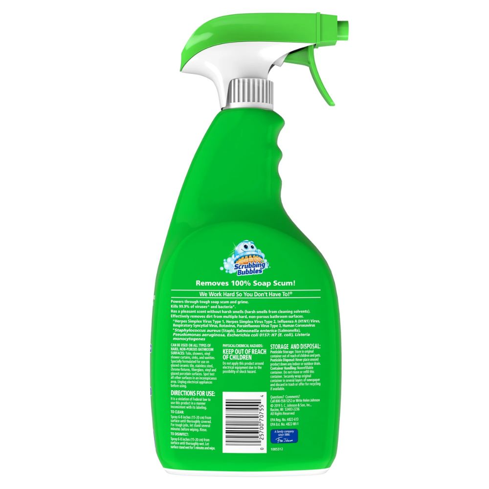 Limpiador de Baños Scrubbing Bubbles Grime Fighter Citrus 946 ml