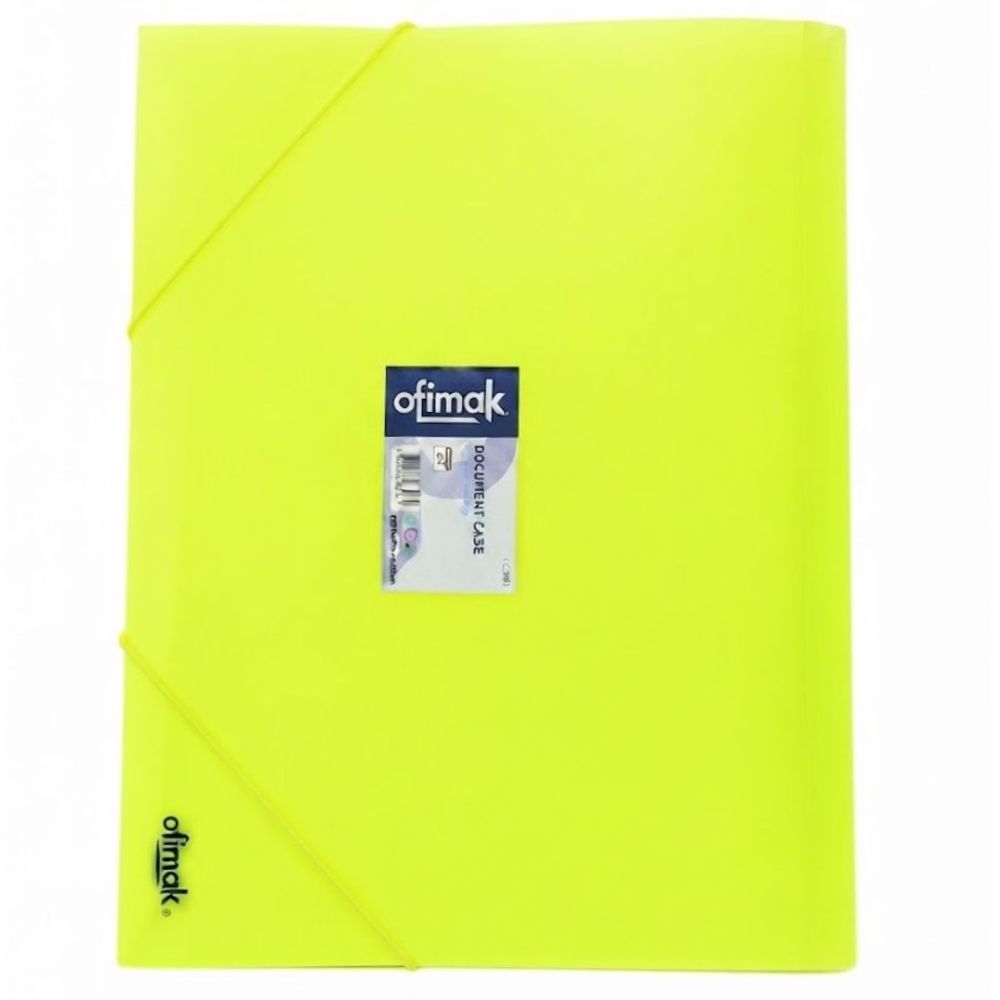 Ofimak Capeta Con Ligas Tamaño A4 Colores Surtidos