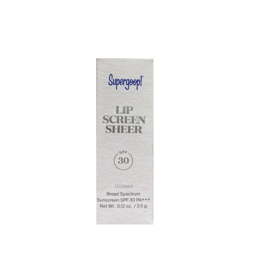 Supergoop Lip Screen Sheer Unseen 30 SPF  3.5g