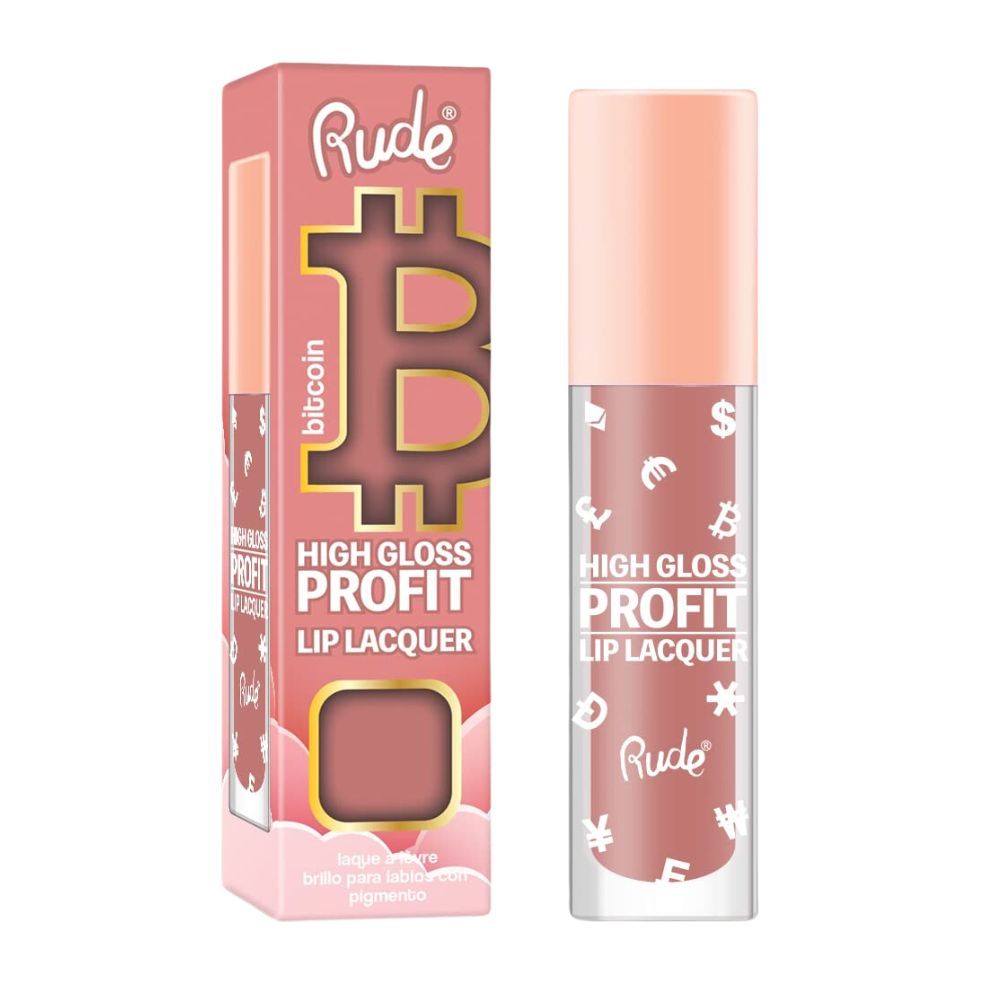 Rude Cosmetics Lapiz Labial Alto Brillo 4 Colores  4gr