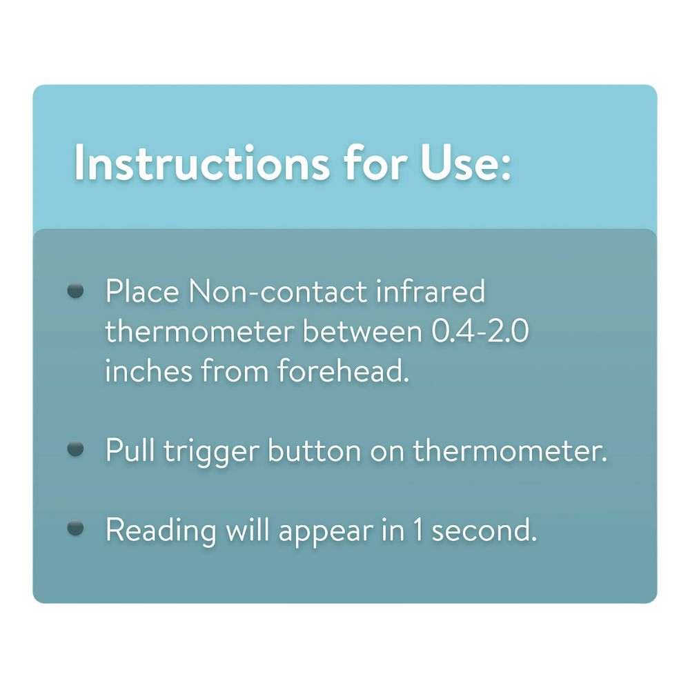 Equate Termometro No Contact 1 Und